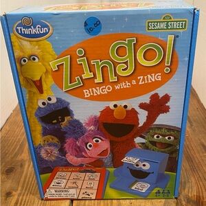 Think! Zingo! Sesame Street Game - Blue, Orange, Red, Green